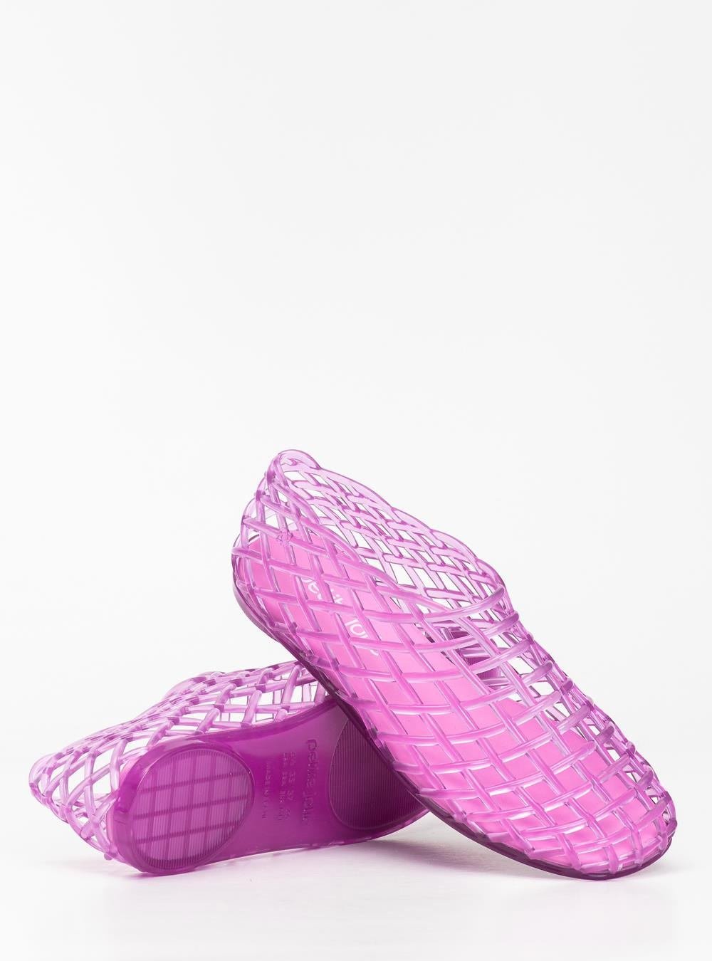 Sapatilha Petite Jolie Mesh Chiclete Translúcido PJ7760 Rosa 5