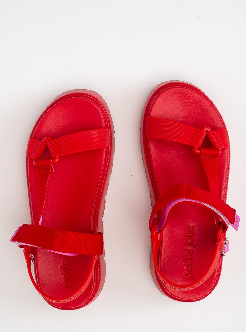 Sandália Petite Jolie Groove Tomate PJ7737 Vermelho 3