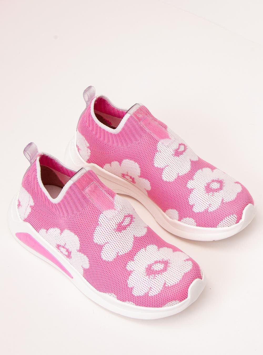 Tênis Infantil Petite Jolie Hype In Chiclete/Branco PJ7749IN Rosa 2