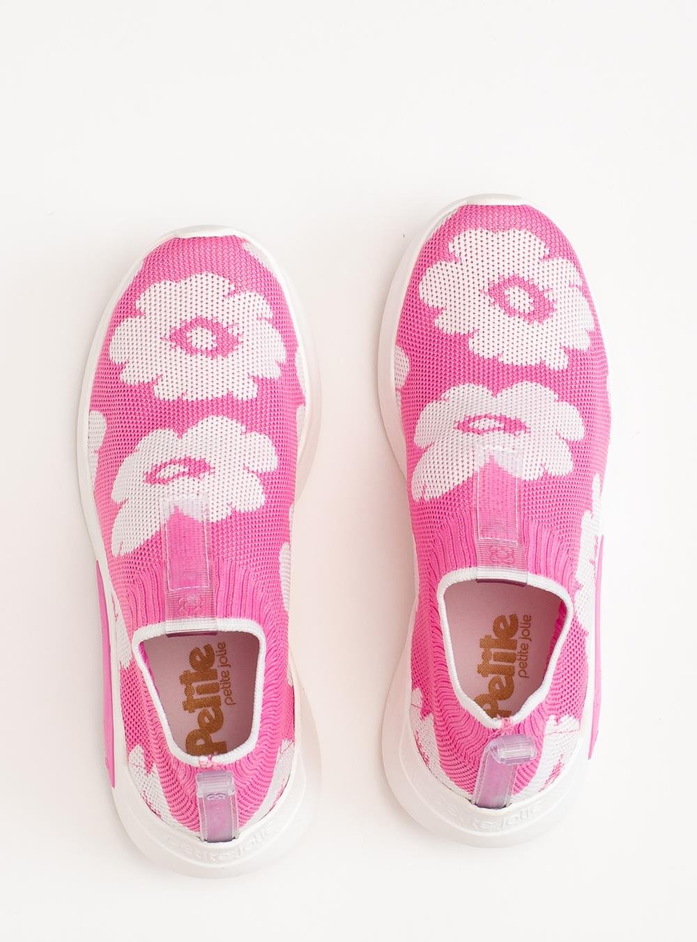 Tênis Infantil Petite Jolie Hype In Chiclete/Branco PJ7749IN Rosa 5