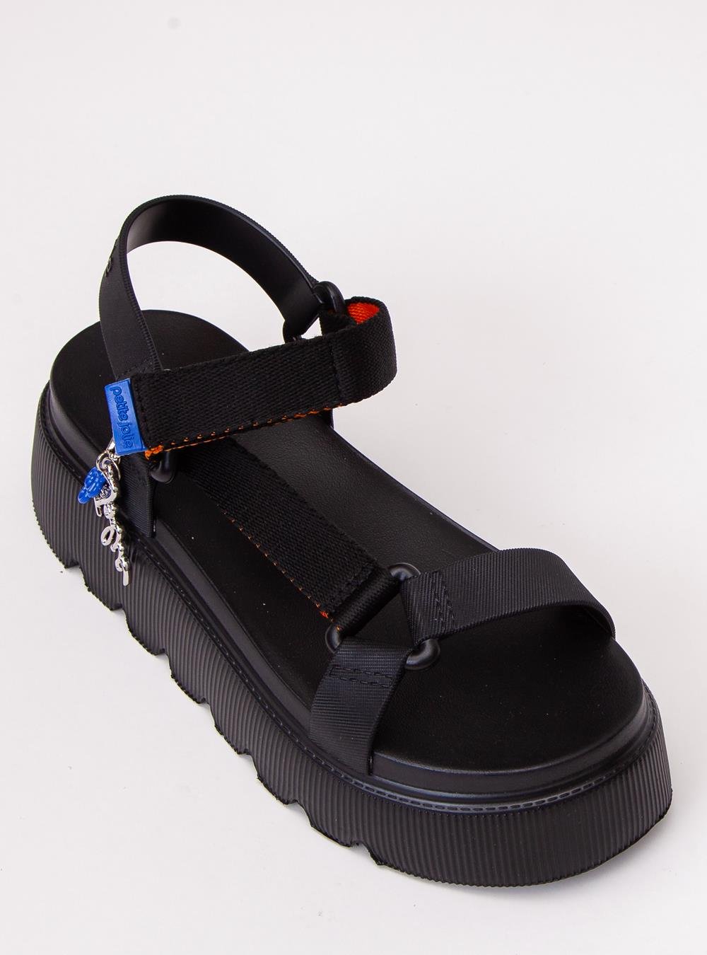 Sandália Petite Jolie Groove Preto/Multi PJ7737 Preto 4