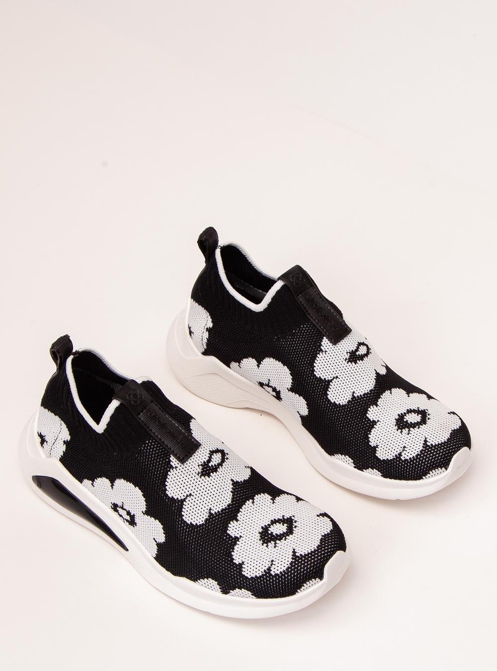 Tênis Infantil Petite Jolie Hype In Preto/Branco PJ7749IN Branco/Preto 2