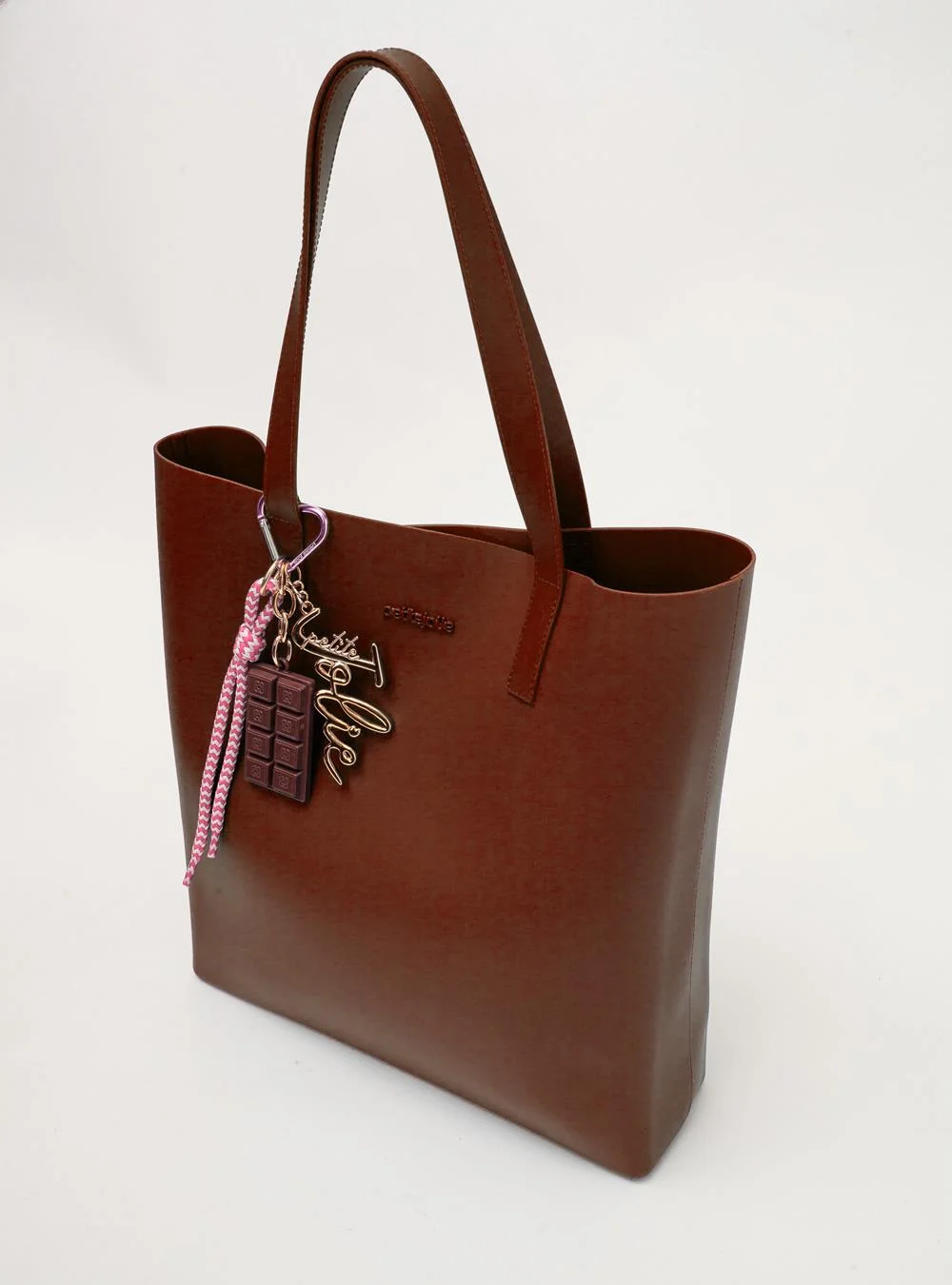 Bolsa Petite Jolie Amalfi Chocolate/Ouro PJ11321 Marrom 2