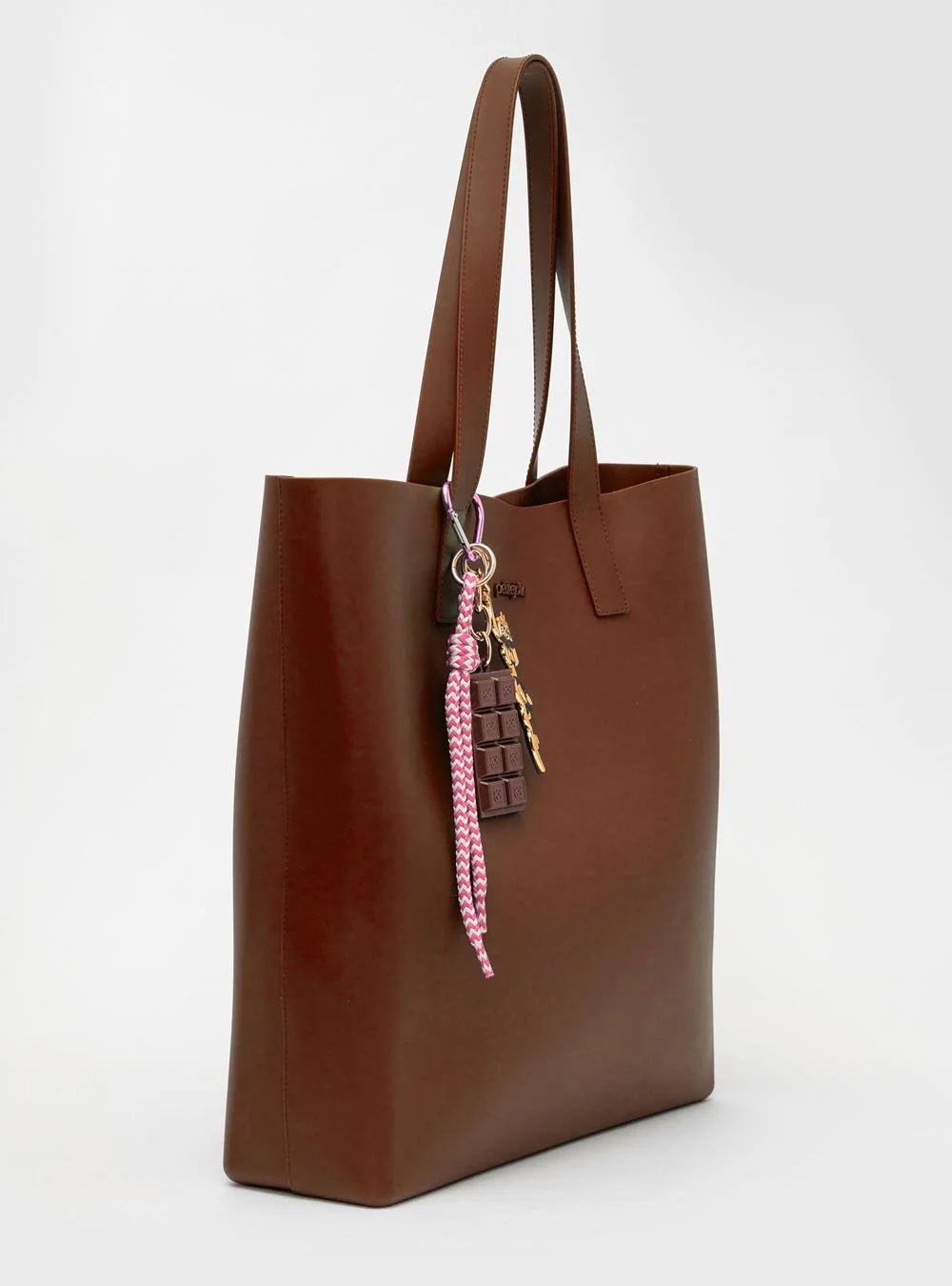 Bolsa Petite Jolie Amalfi Chocolate/Ouro PJ11321 Marrom 3