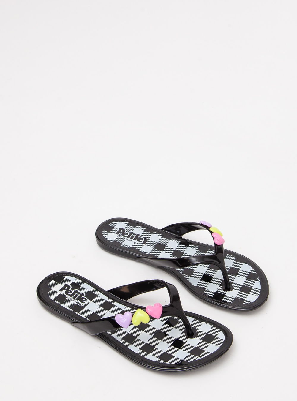 Chinelo Infantil Petite Jolie Lucky In Preto PJ7688IN Preto 2