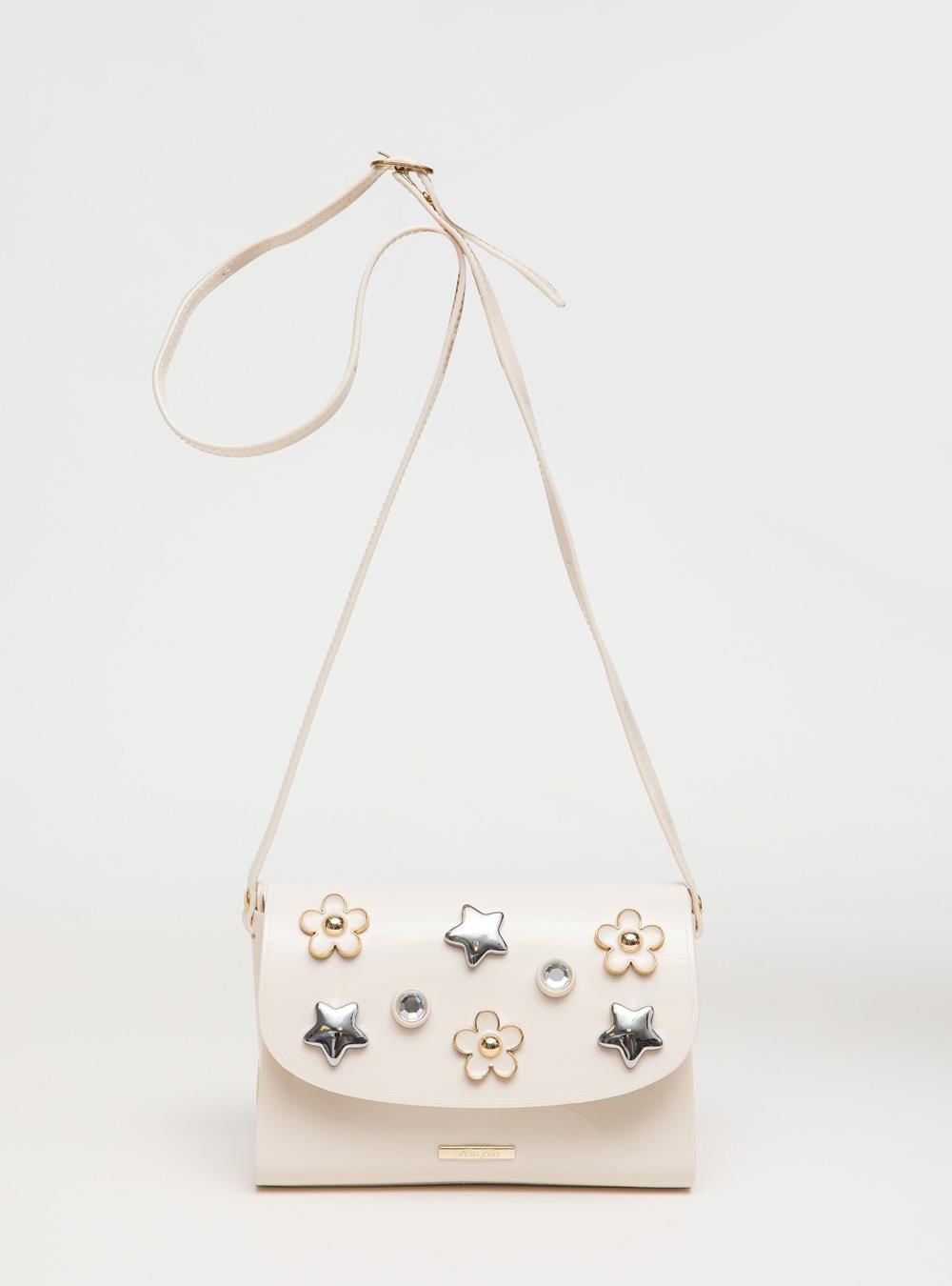 Bolsa Petite Jolie Alicia Creme PJ11382 Bege 5