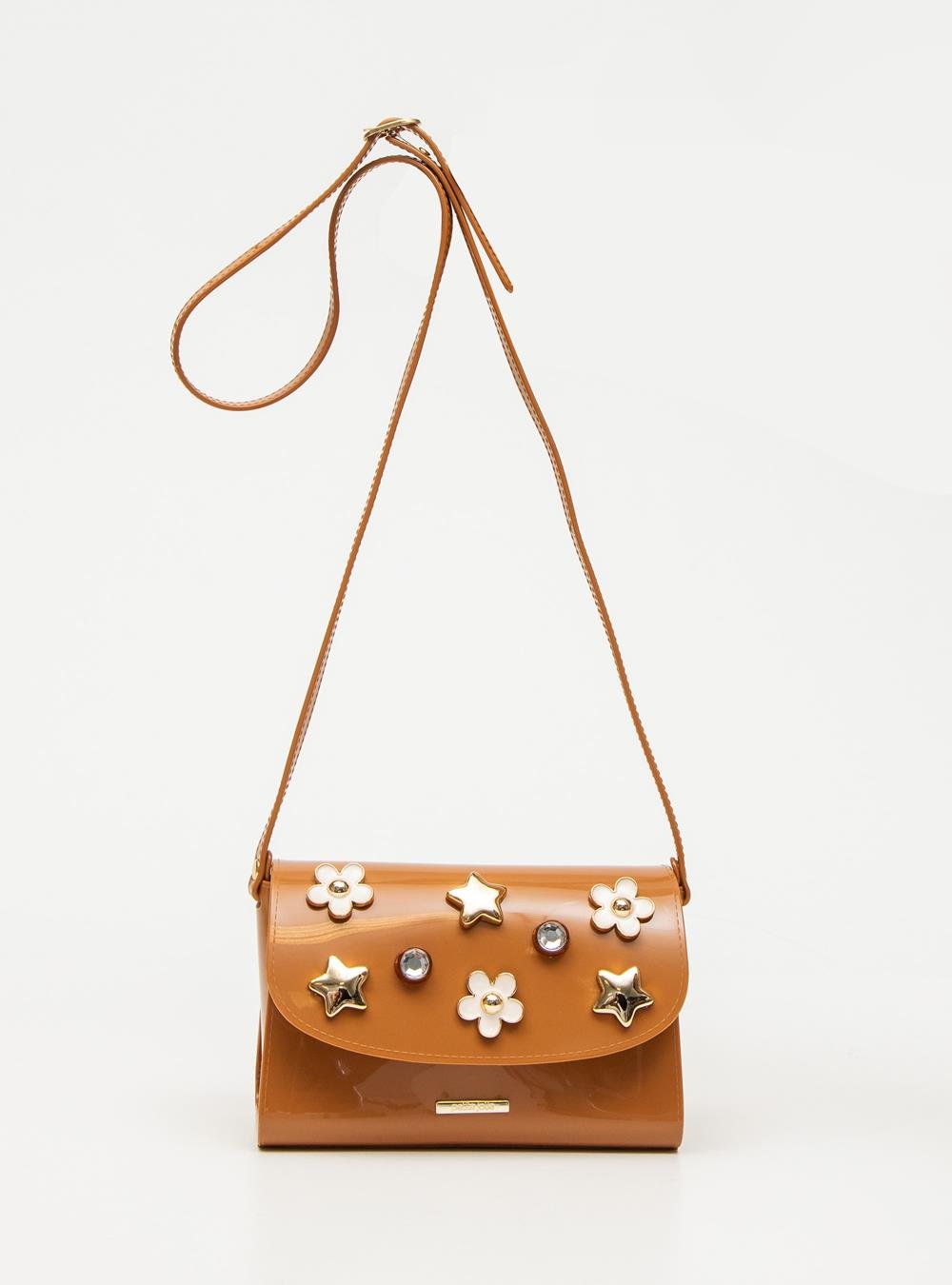 Bolsa Petite Jolie Alicia Doce De Leite PJ11382 Marrom 4