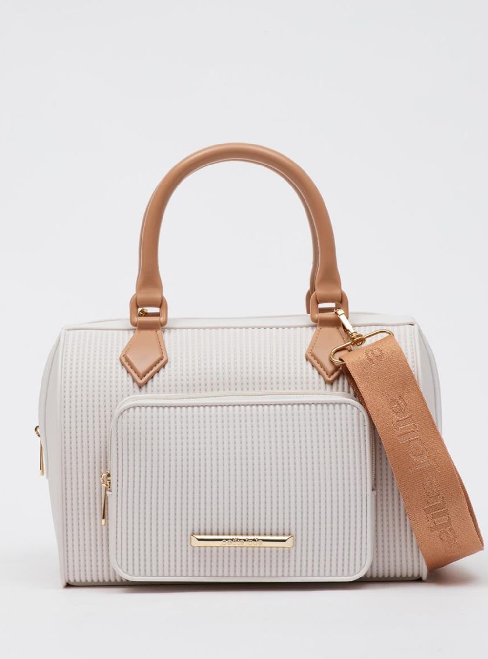 Bolsa Petite Jolie Lauren Creme/Doce De Leite PJ11015