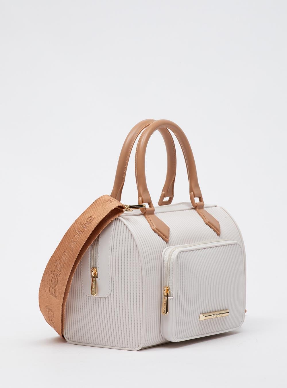 Bolsa Petite Jolie Lauren Creme/Doce De Leite PJ11015 Creme/Doce De Leite 3