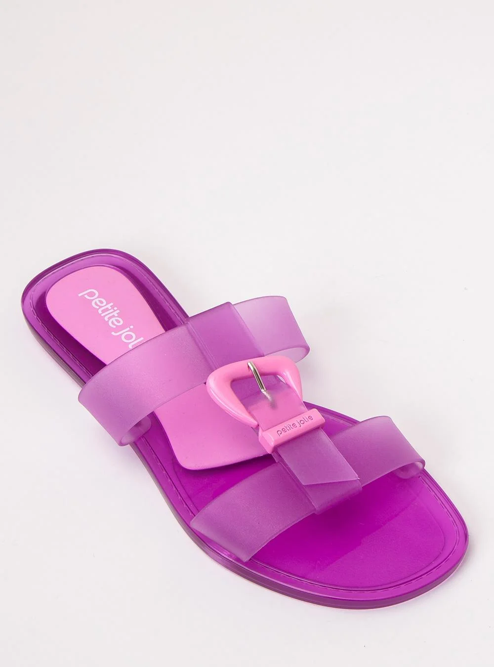 Chinelo Petite Jolie Jimmy Chiclete Translúcido PJ7662 Rosa 4