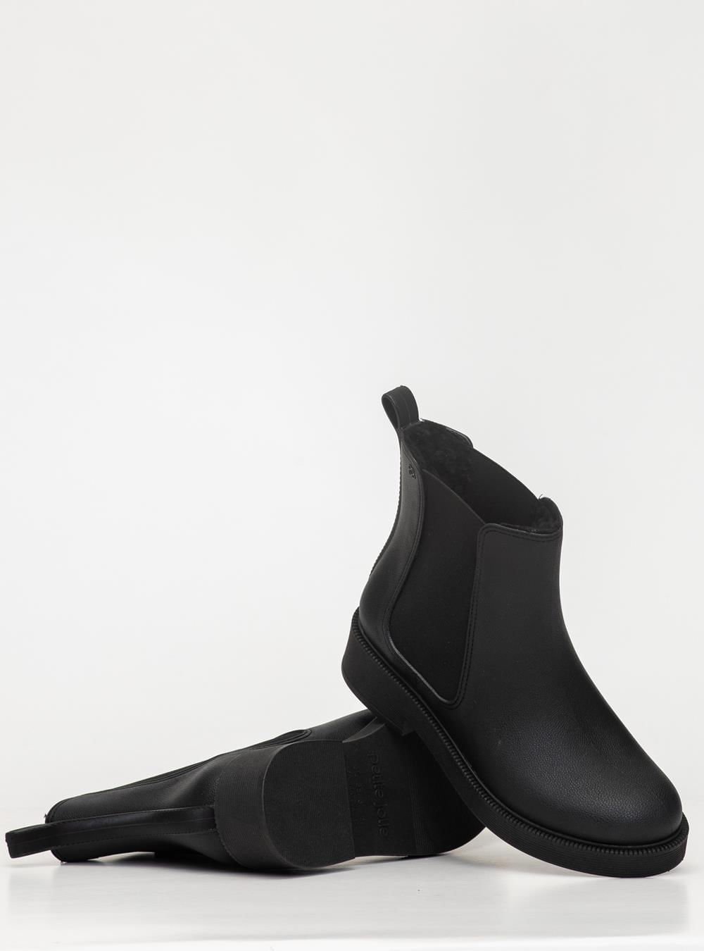 Bota Petite Jolie Boston Preto PJ7207 Preto 2