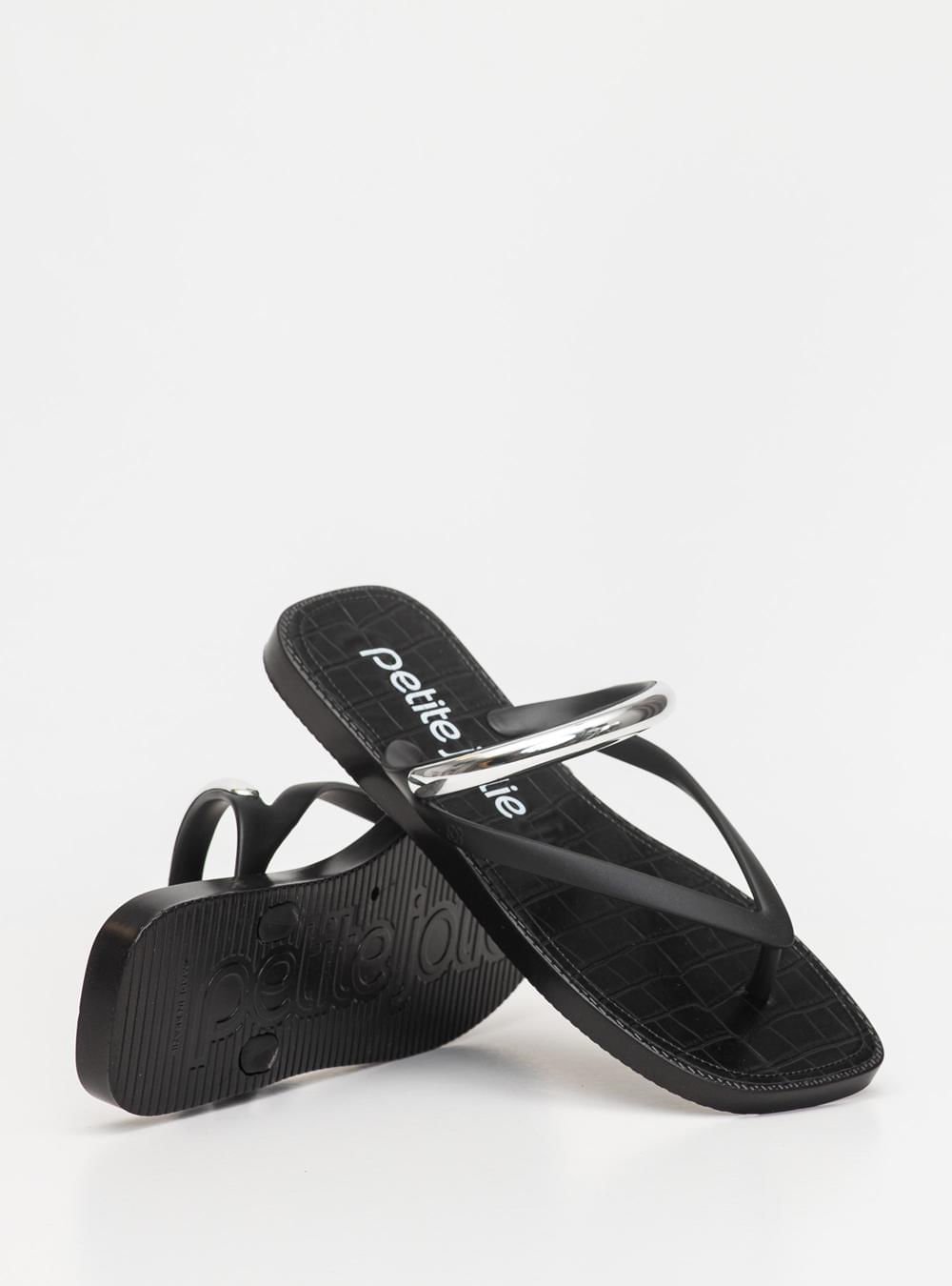 Chinelo Petite Jolie Buzios Preto PJ7770CX Preto 2