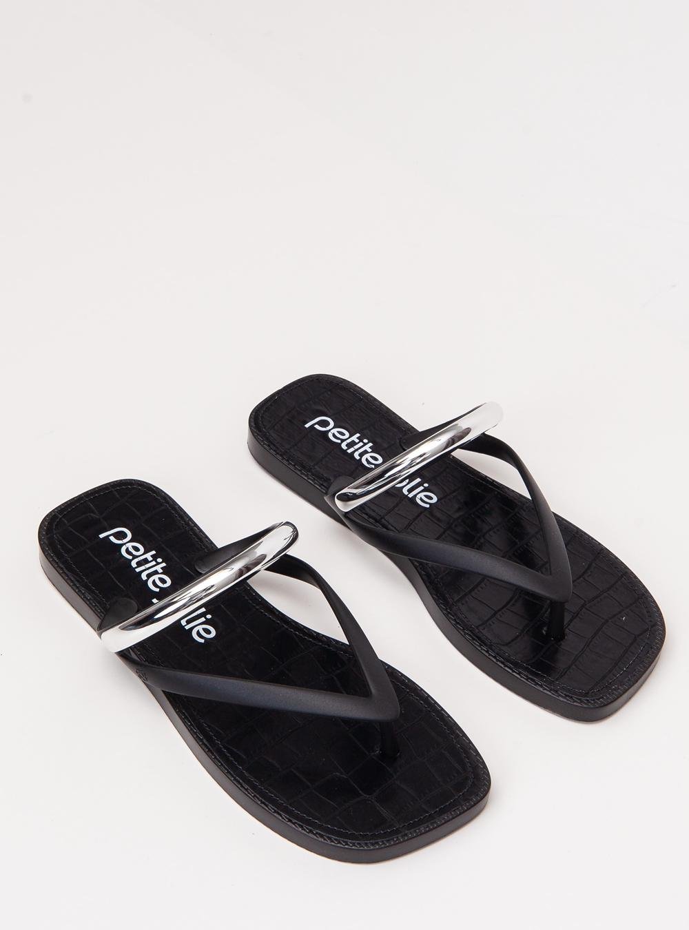 Chinelo Petite Jolie Buzios Preto PJ7770CX Preto 3
