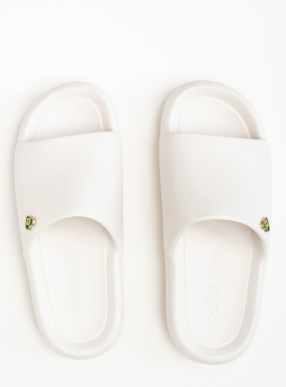 Chinelo Petite Jolie Hug White PJ7794 Branco 5