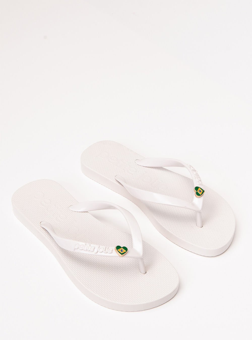 Chinelo Petite Jolie Fresh White PJ7796 Branco 4