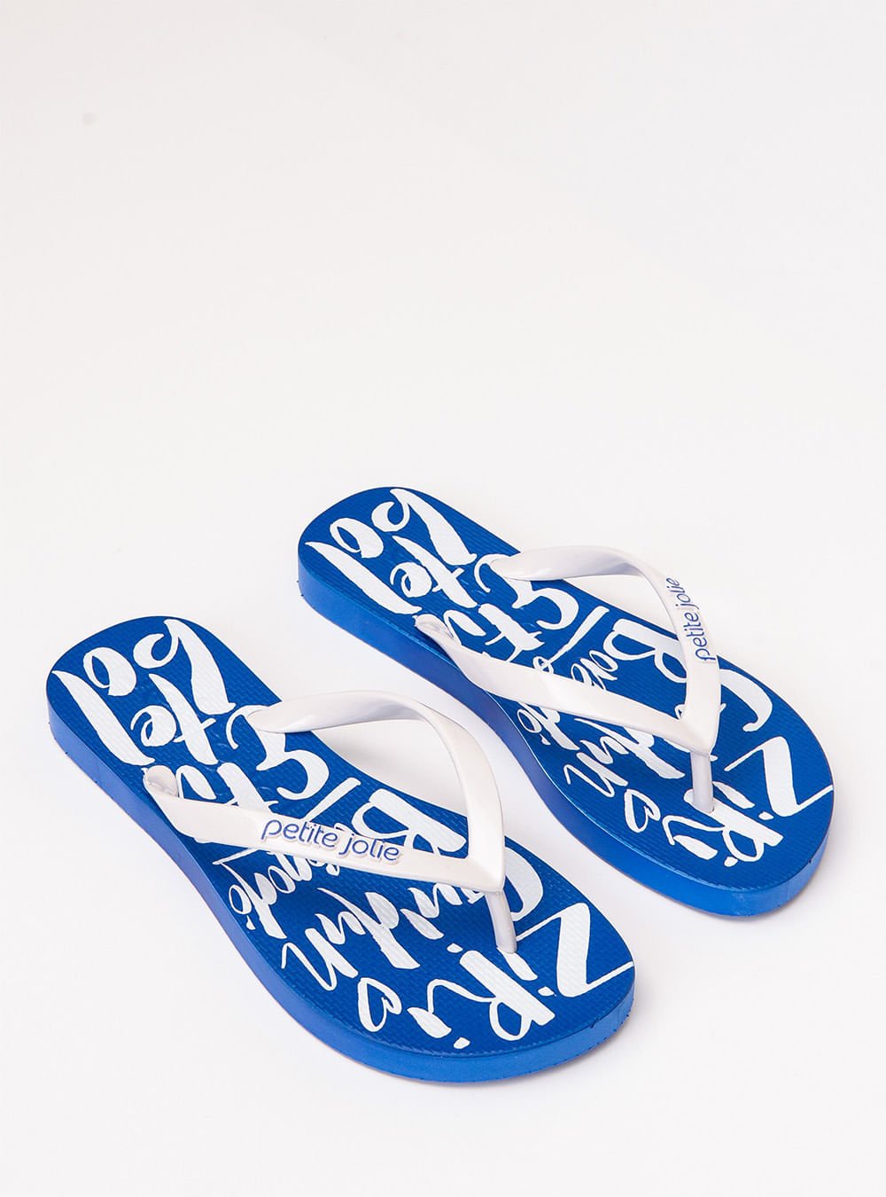 Chinelo Petite Jolie Fresh White/Copa 1 PJ6969 Azul/Branco 4