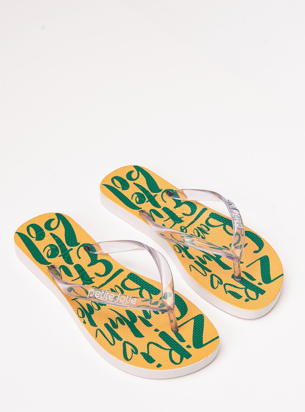 Chinelo Petite Jolie Fresh Translúcido/Copa 2 PJ6969 Amarelo 4