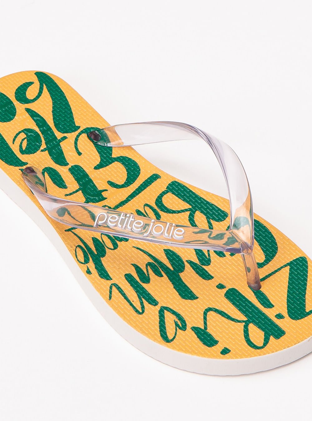 Chinelo Petite Jolie Fresh Translúcido/Copa 2 PJ6969 Amarelo 5