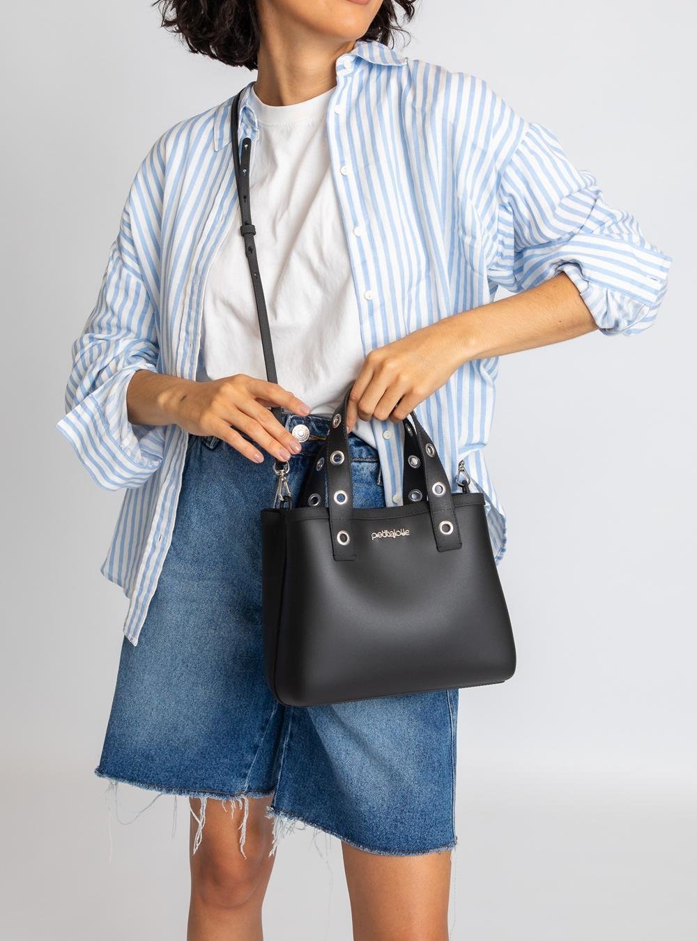 Bolsa Petite Jolie Secret Preto PJ11384 Preto 6