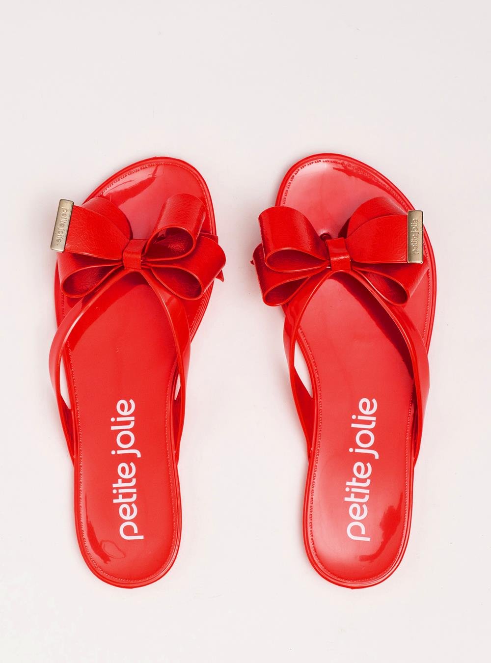 Chinelo Petite Jolie Lucky Tomate PJ4533