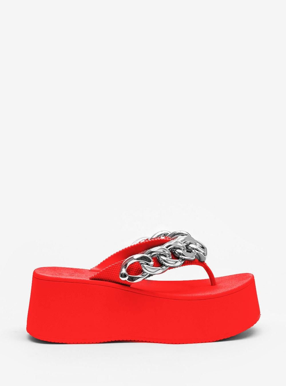 Chinelo Petite Jolie Plus II Tomate PJ7350II
