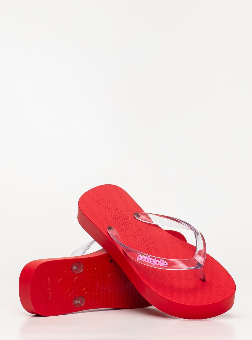 Chinelo Petite Jolie Fresh Up Tomate PJ7321 Vermelho 2