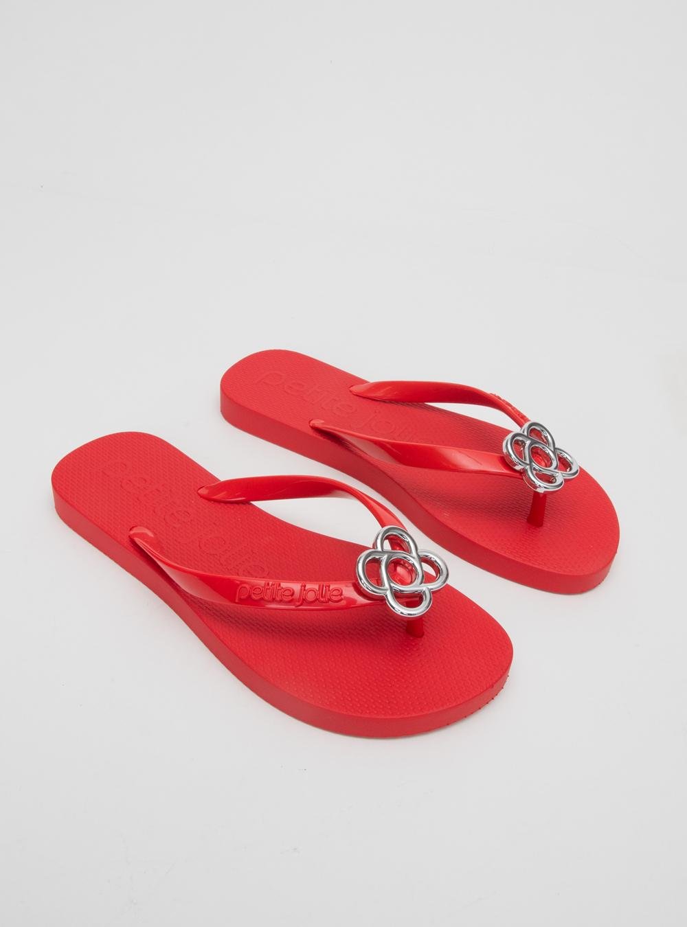 Chinelo Petite Jolie Fresh Tomate PJ6979 Vermelho 2