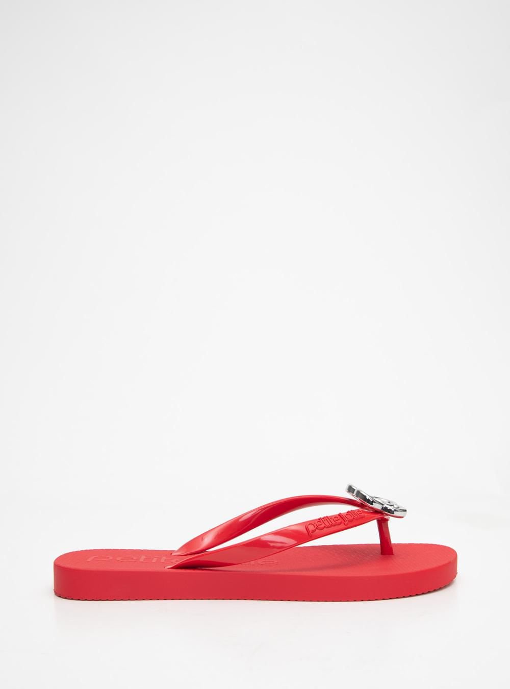 Chinelo Petite Jolie Fresh Tomate PJ6979 Vermelho 3