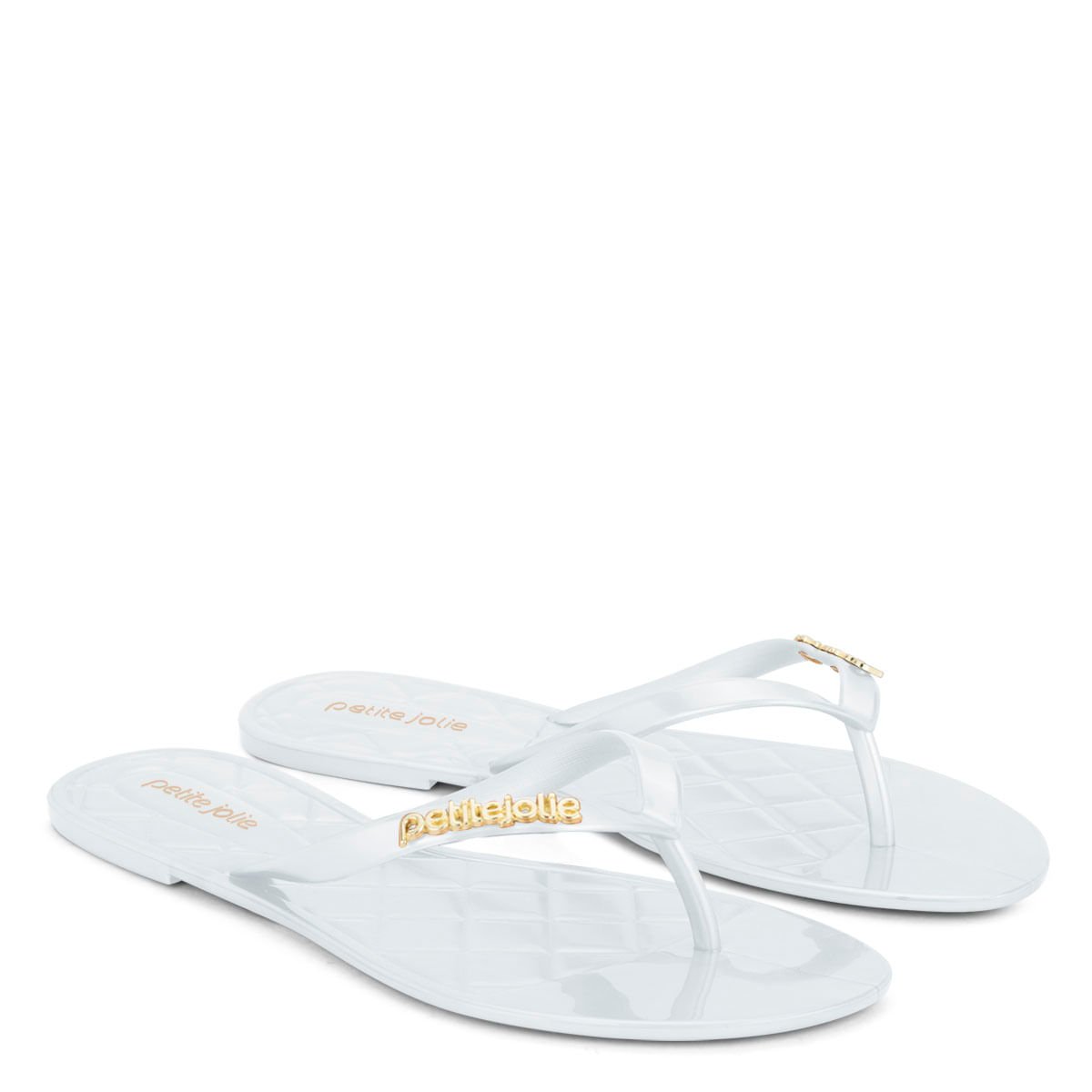 Chinelo Branco PJ1535 Branco 2