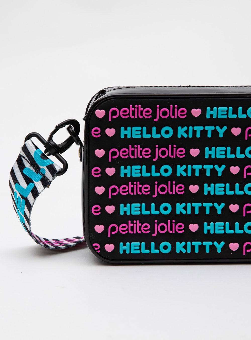 Bolsa Hello Kitty Preto PJ10686HK Preto 4