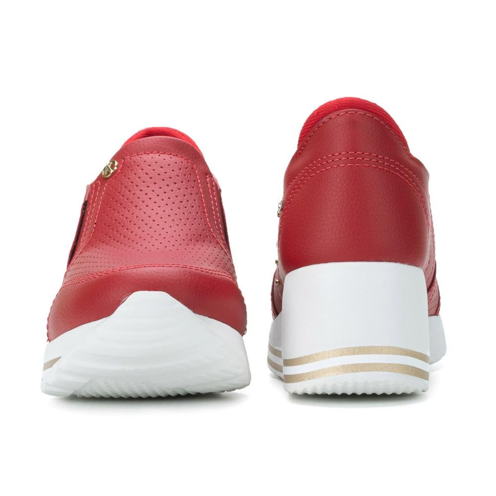 Tênis Kolosh Upper Slip On Vermelho 4