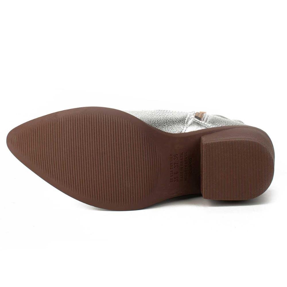 Bota Dakota Country de Cano Curto Prata 5