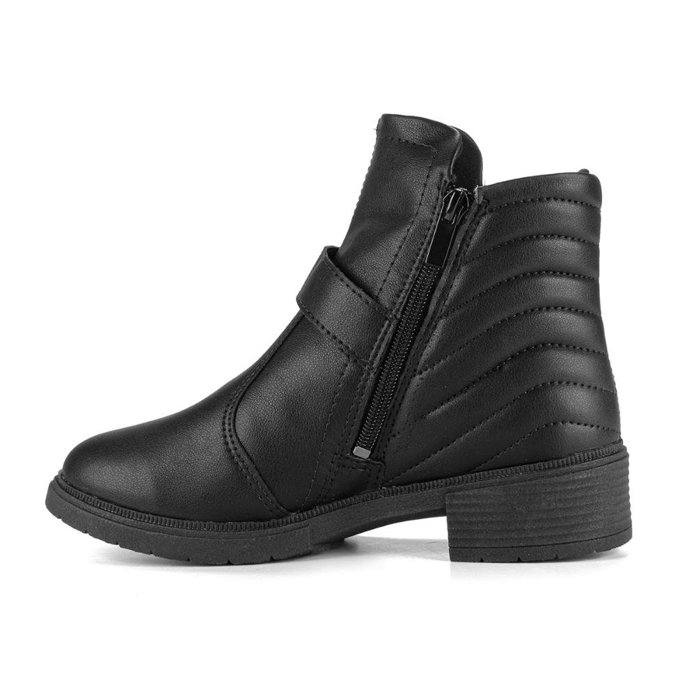 Bota Campesí de Cano Curto Preto 3