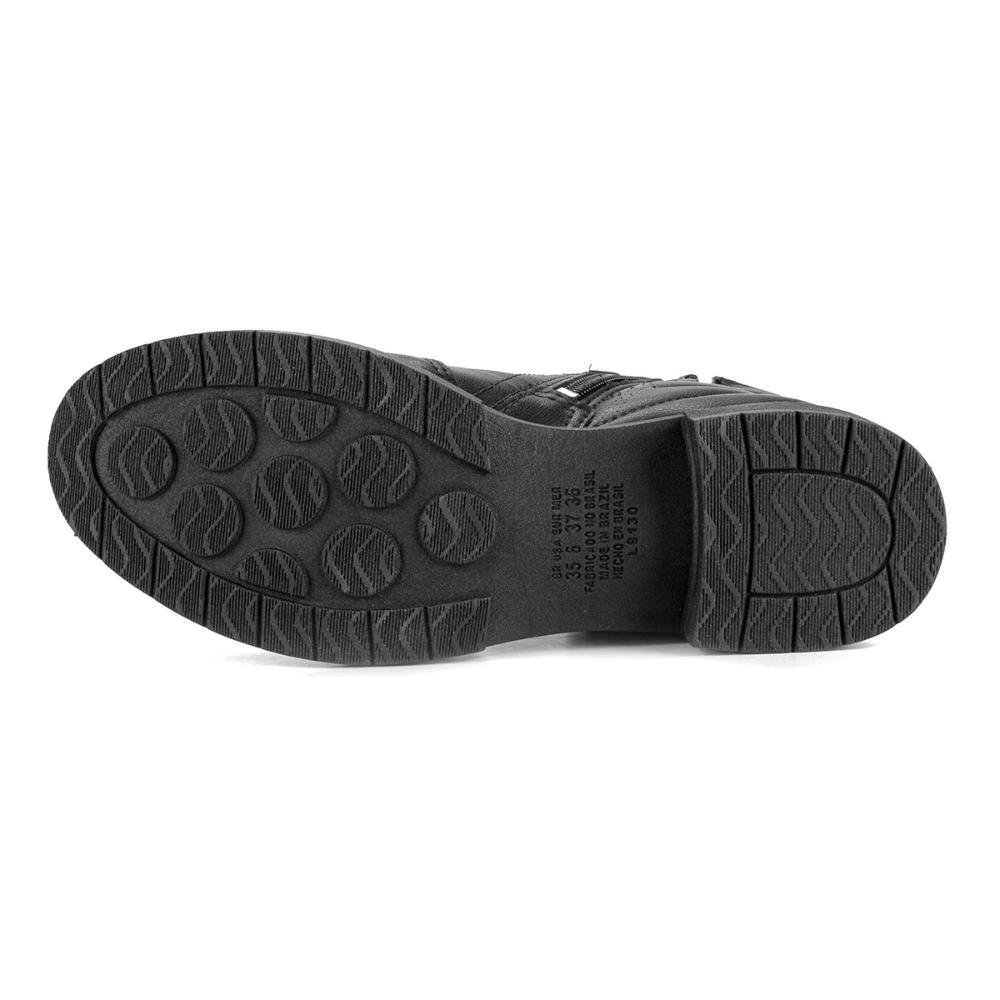 Bota Campesí de Cano Curto Preto 5