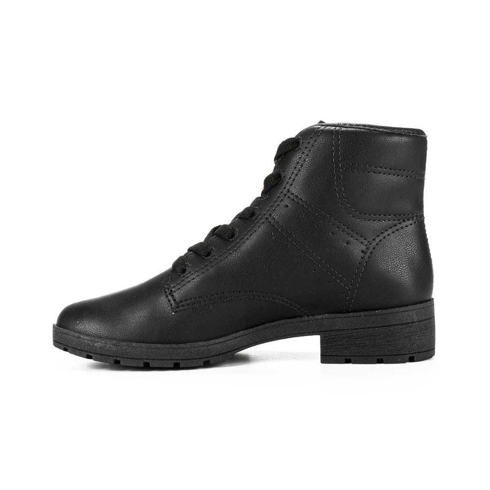 Bota Coturno Pink Cats Infantil Claro Preto 3