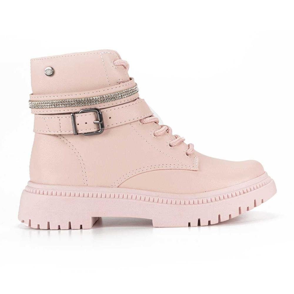 Bota Coturno Pink Cats Infantil