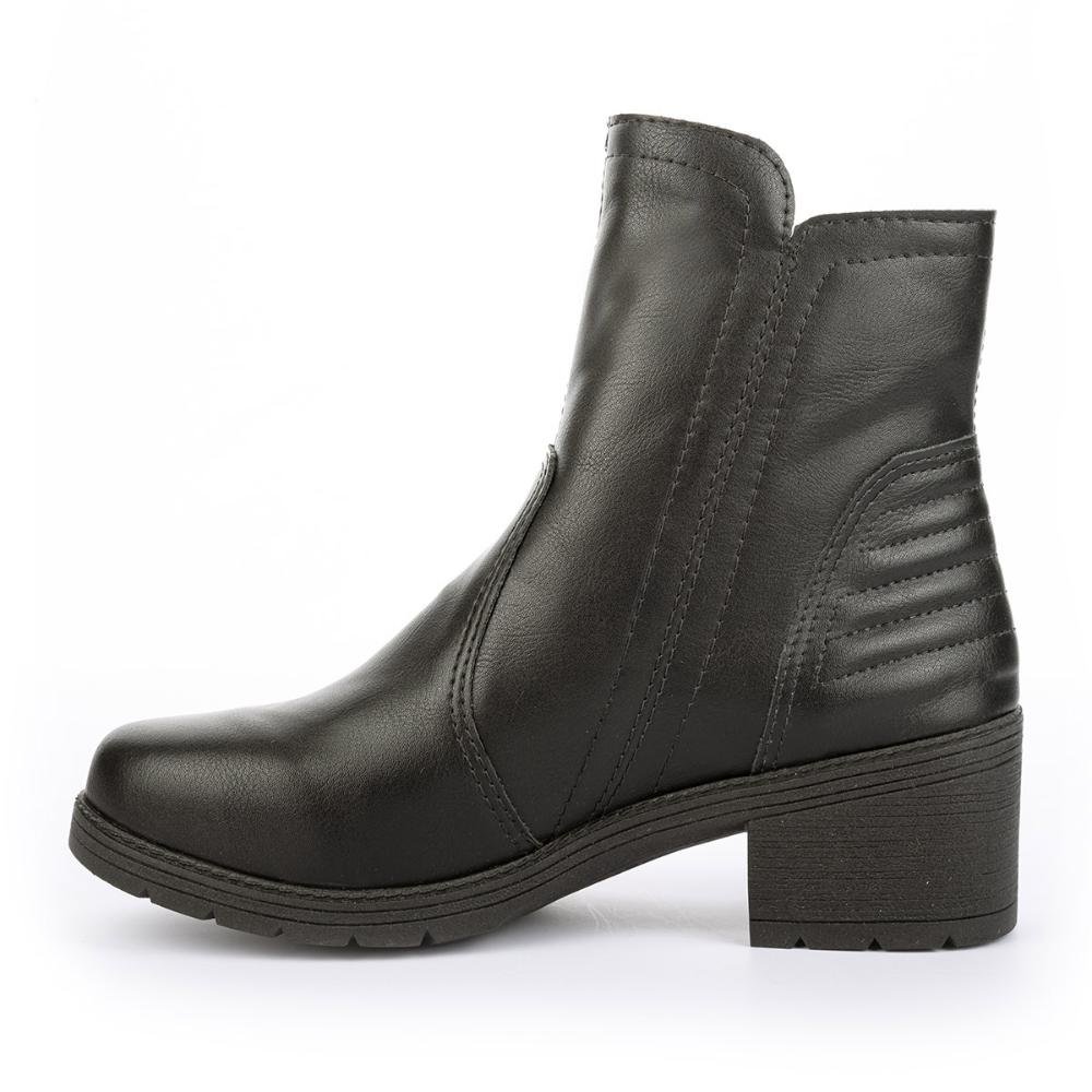 Bota Pink Cats Infantil de Cano Curto V3372 Preto 1
