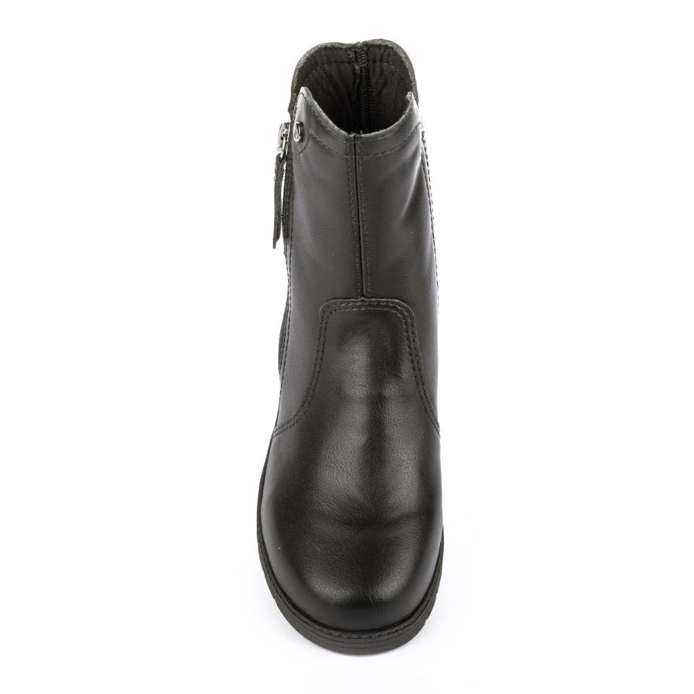 Bota Pink Cats Infantil de Cano Curto V3372 Preto 4