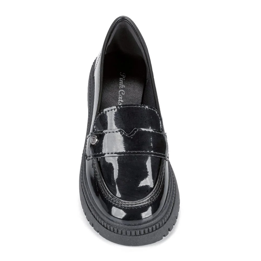 Sapato Pink Cats Infantil Loafer Preto 5