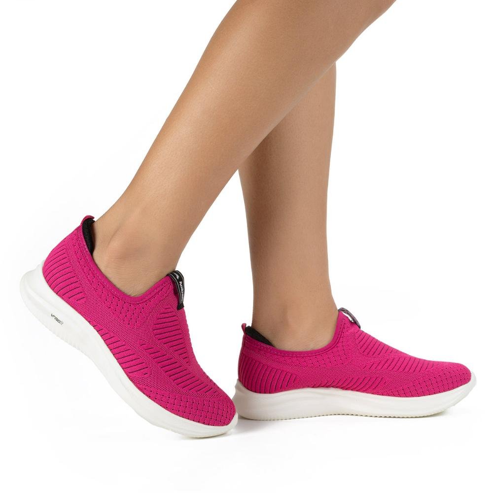 Tênis Kolosh Esportivo Feminino Slip On K7021A Rosa 7