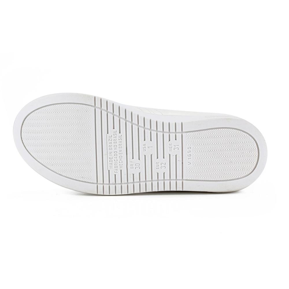 Tênis Pink Cats Infantil Casual Flatform V3325 Branco 4