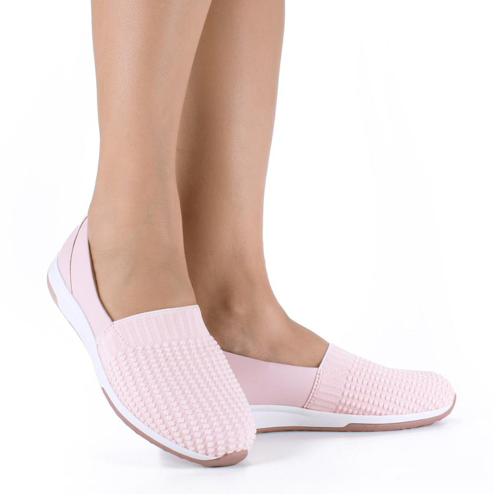 Tênis Campesí Slip On Marinho L9421 Rosa 2