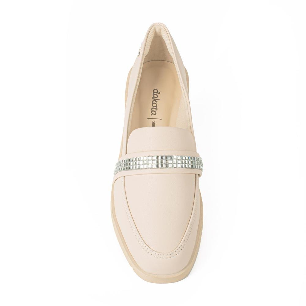 Sapato Dakota Loafer Claro G9124 Bege 6