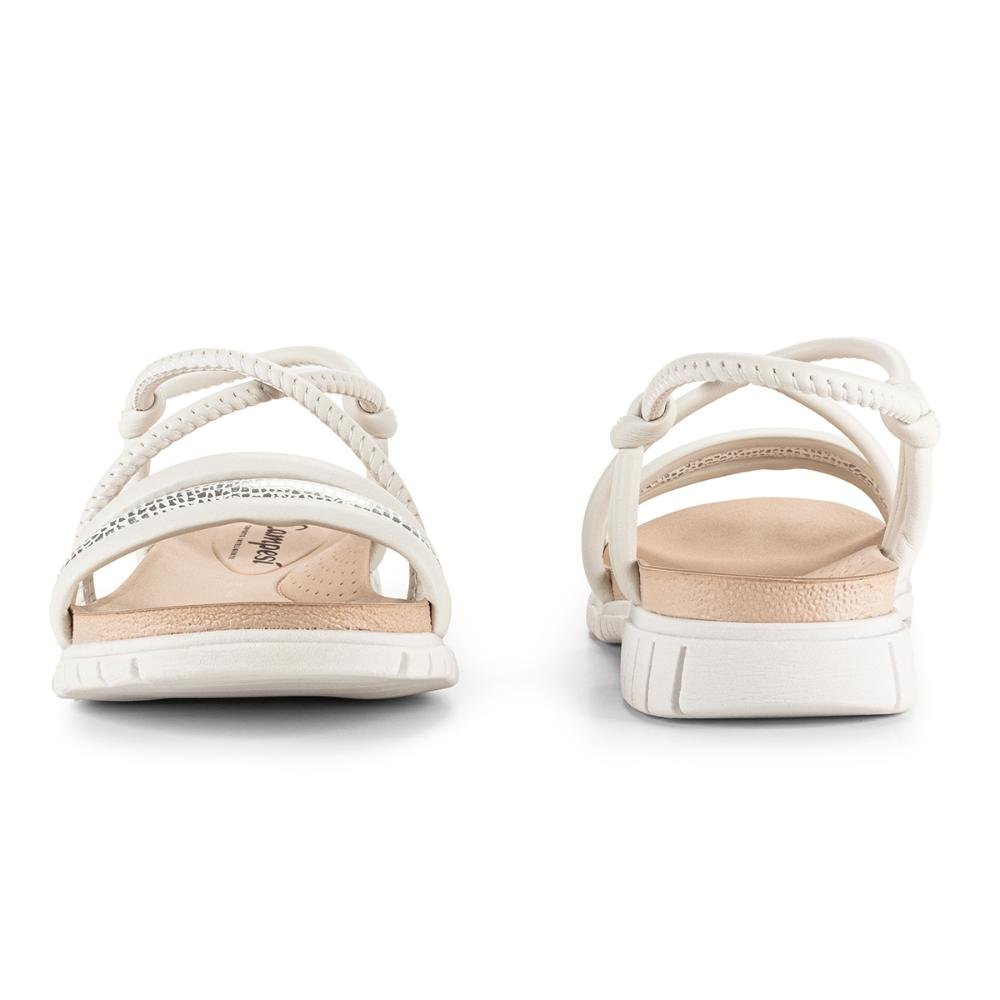 Sandália Campesí Flatform Branco 4