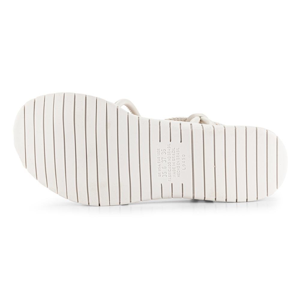 Sandália Campesí Flatform Branco 5