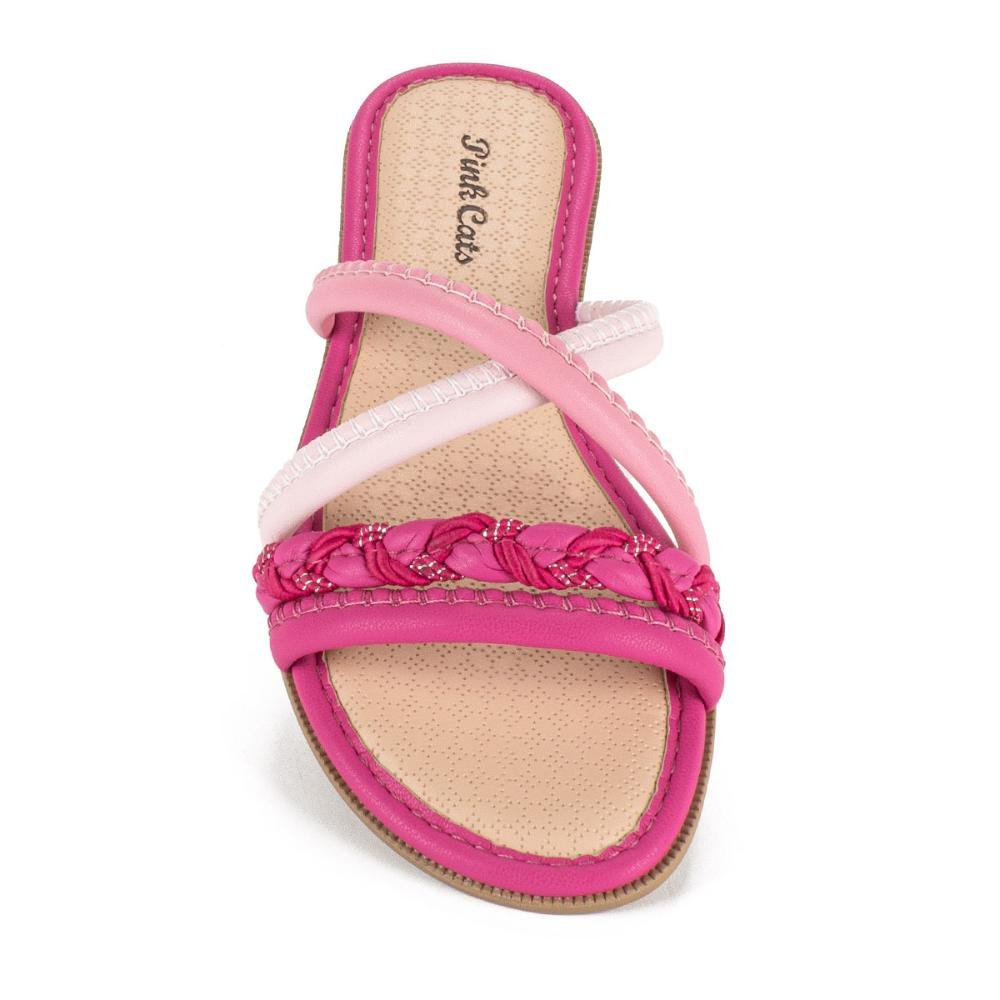 Slide Pink Cats Infantil Rosa 5