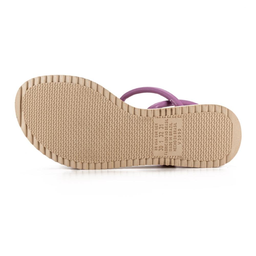 Sandália Pink Cats Infantil Flatform Roxo 4