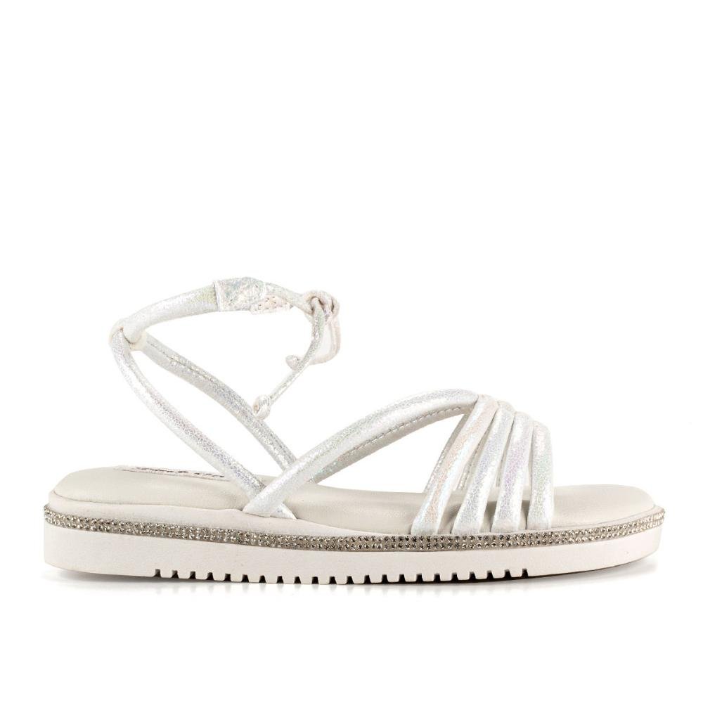 Sandália Pink Cats Infantil Flatform Branco 1