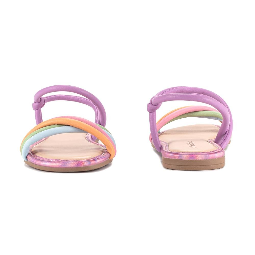 Sandália Pink Cats Infantil Rasteira Multicores 3