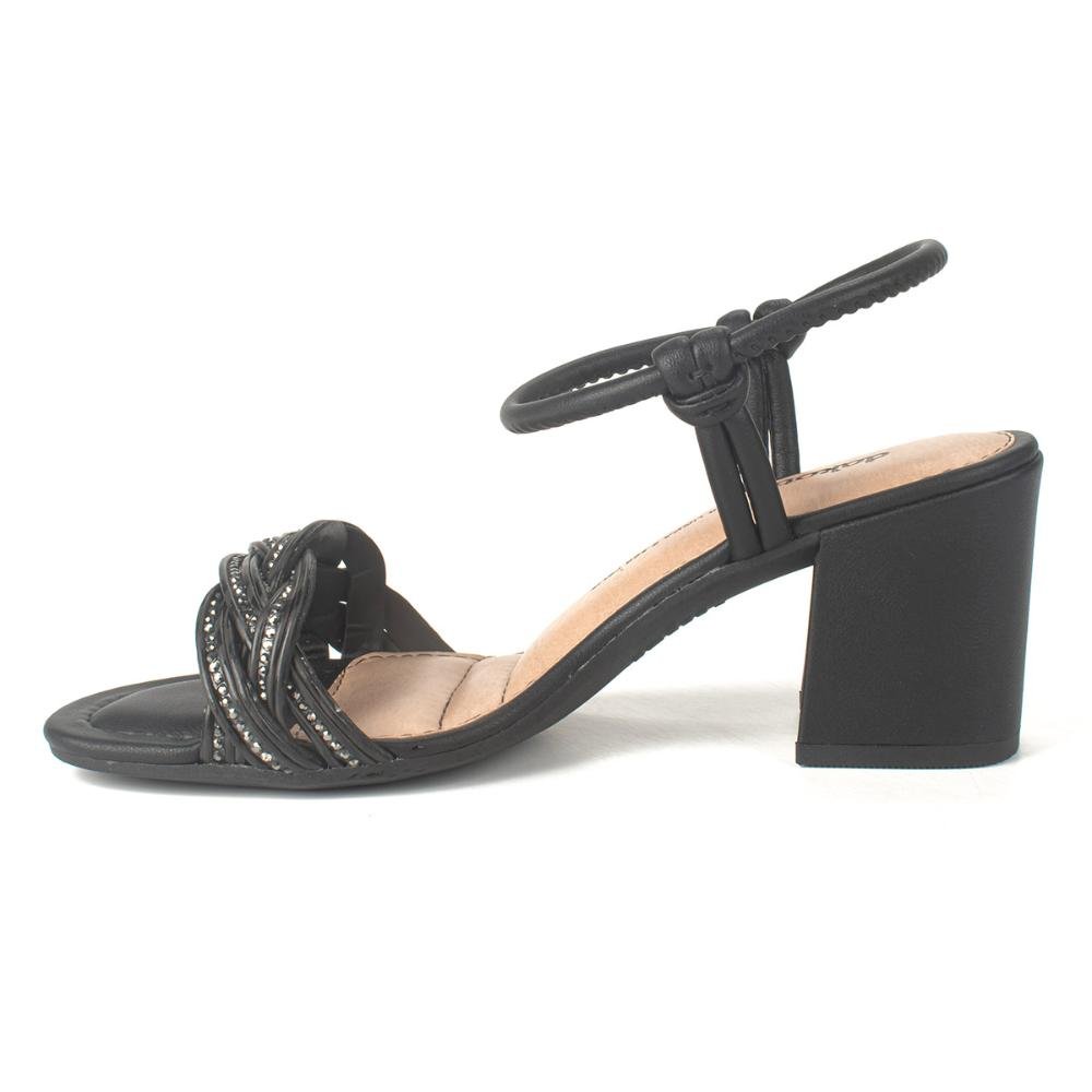 Sandália Dakota de Salto Bloco Preto 3